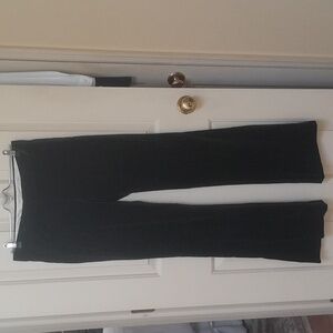 Theory black Velvet flares size 4.  Great condition